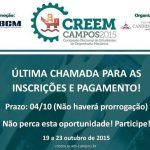 ultima chamada creem