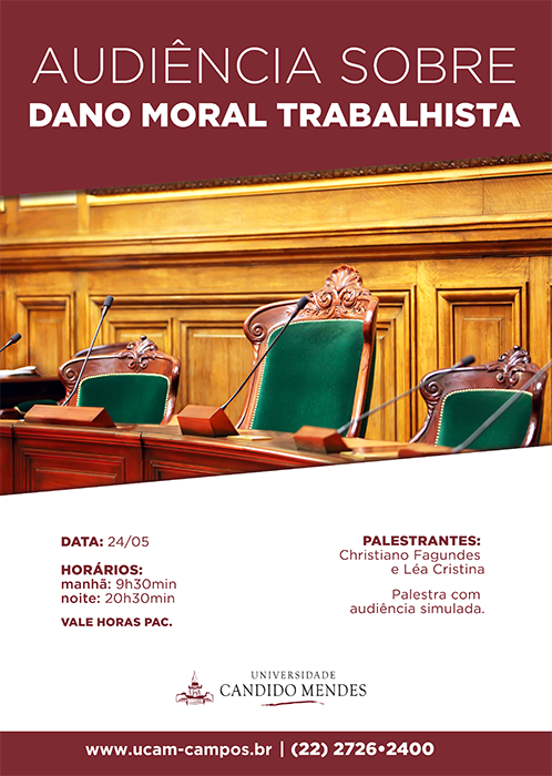 AUDIENCIA DANO MORAL TRABALHISTA