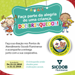 arrecadacao brinquedos sicoob 2016