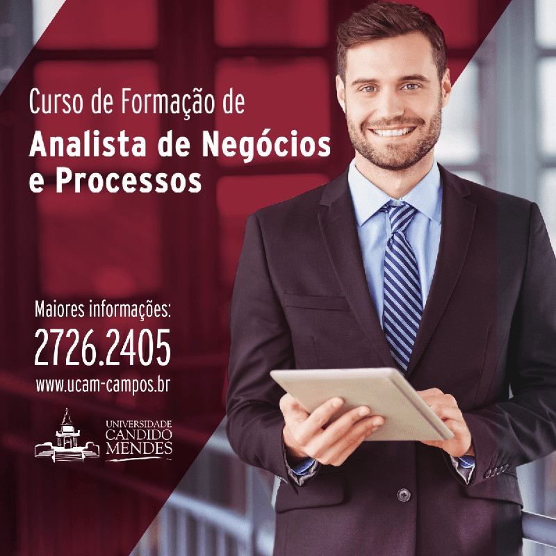 Curso de Formação de Analista de Negócios e Processos com inscrições abertas