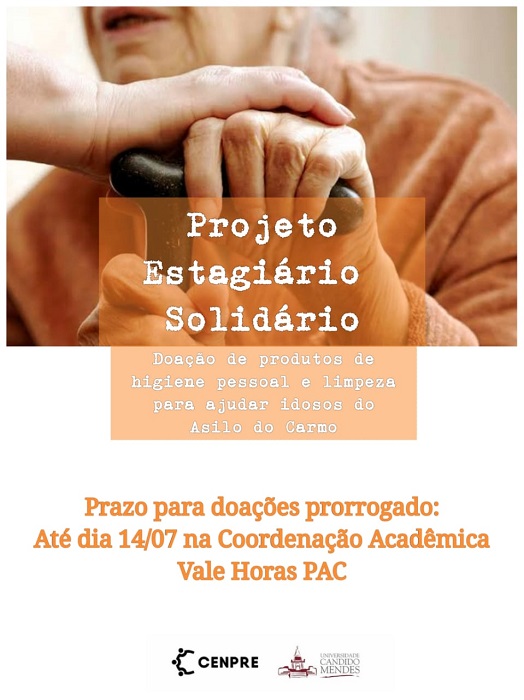 Prorrogado prazo para entrega de doações do Projeto Estagiário Solidário
