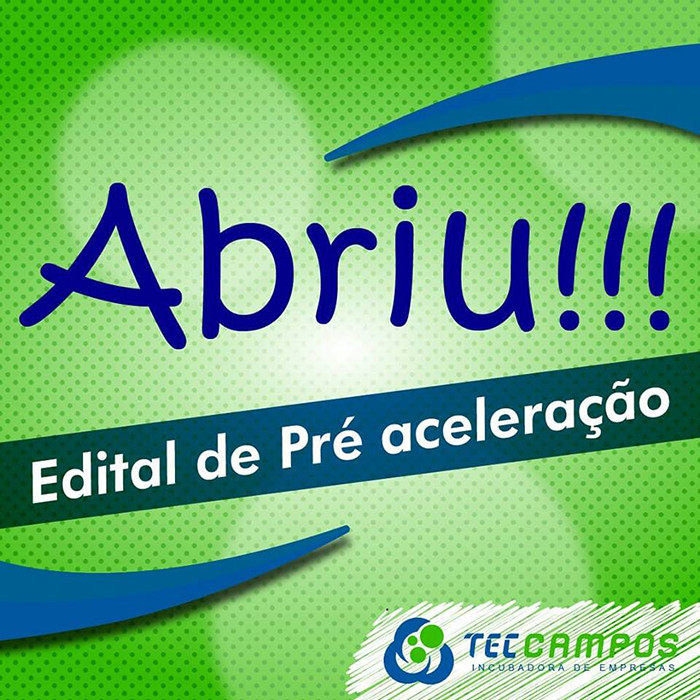 Incubadora de empresas abre edital de Pré-Aceleração