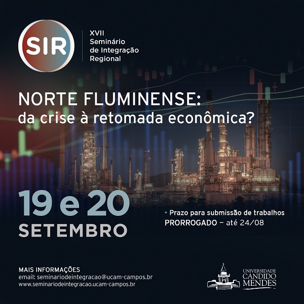 Prorrogado prazo para submissão de artigos no XVII SIR