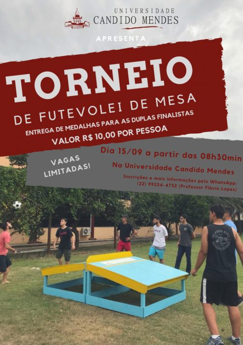 Torneio de Futevolei de mesa