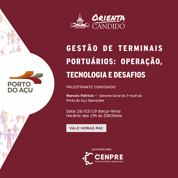 Gerente da Porto do Açu na Candido no dia 26/03