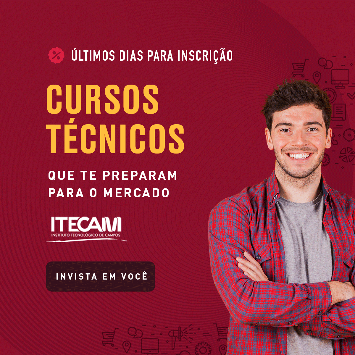 Cursos técnicos com inscrições abertas