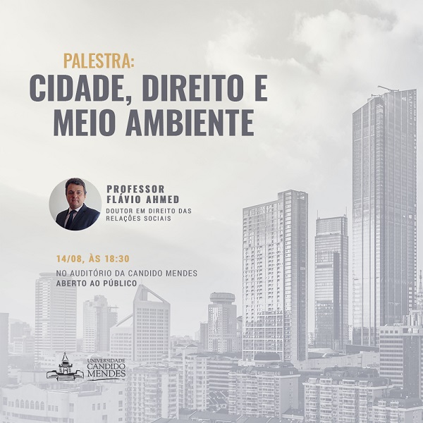 Direito da Cidade em foco na aula inaugural do Mestrado em Planejamento Regional e Gestão de Cidades